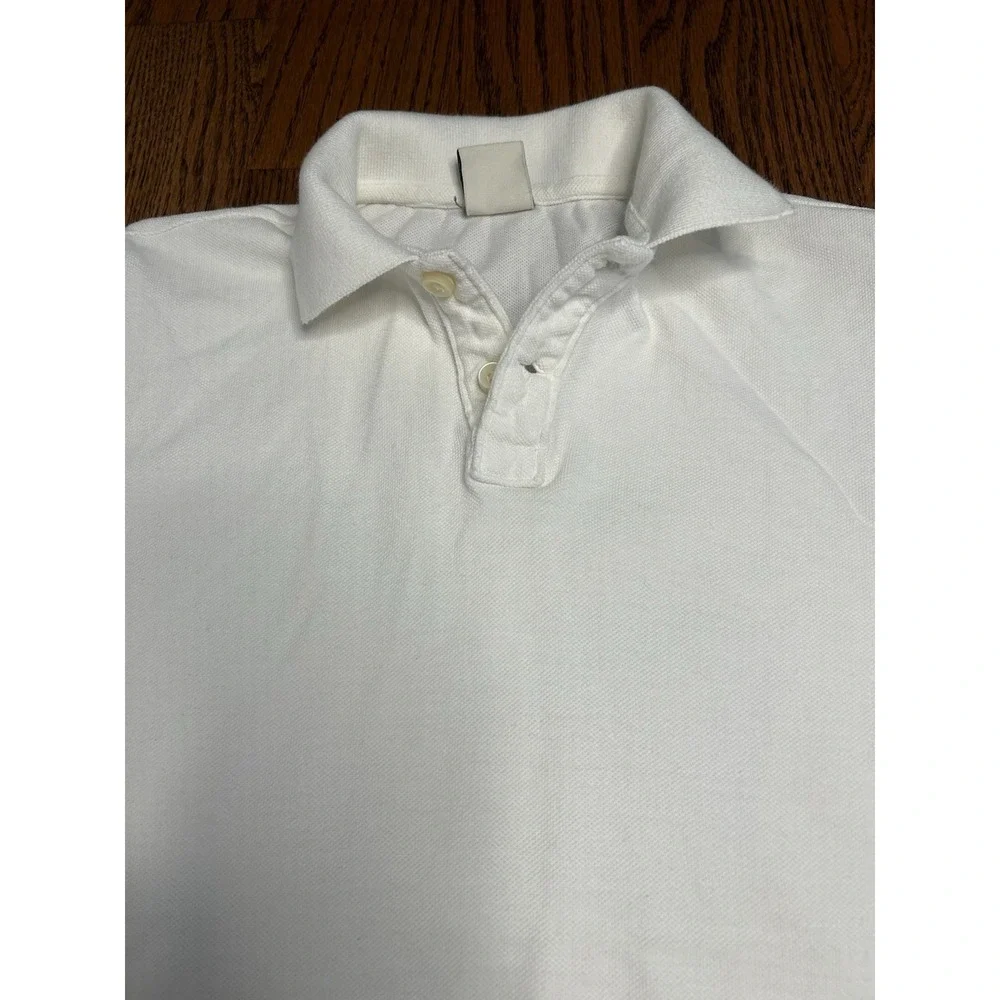 Abercrombie Kids White Polo Shirt Boys XL 16 Short Sleeve Cotton Classic Casual